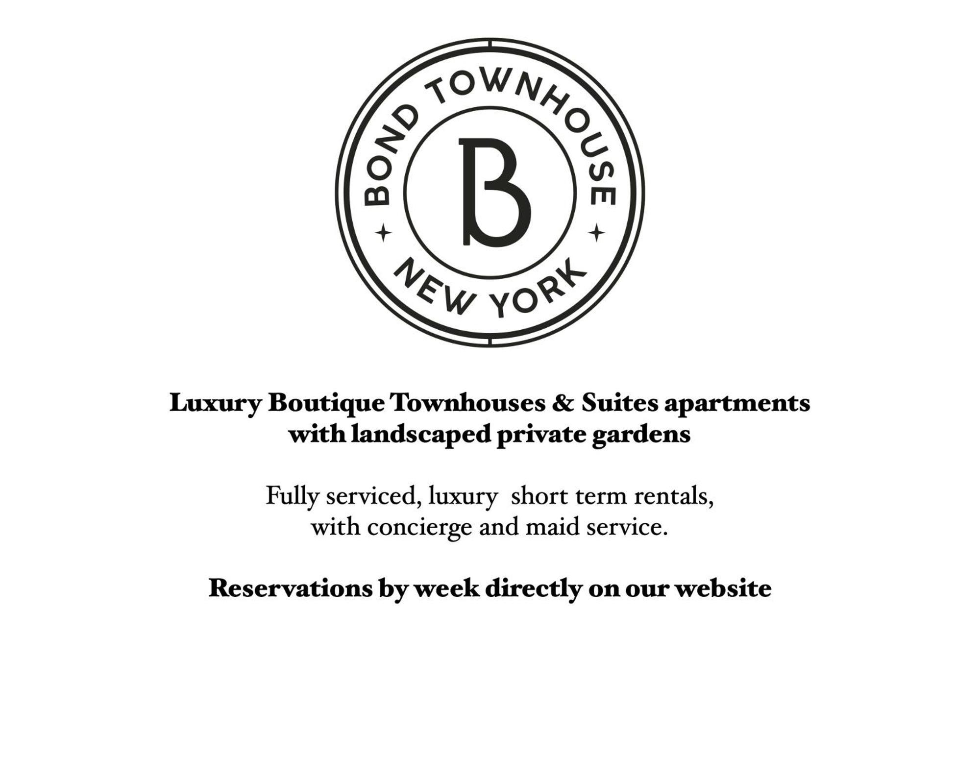 Bond Townhouse Appart hôtel